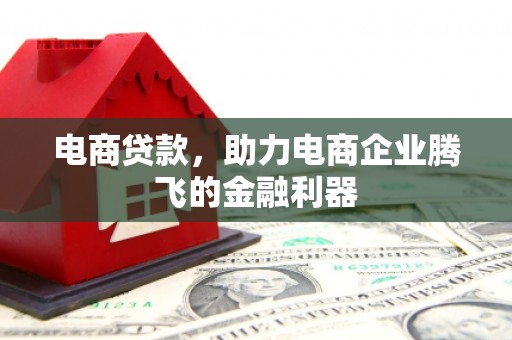 路桥电商贷款，助力电商企业腾飞的金融利器