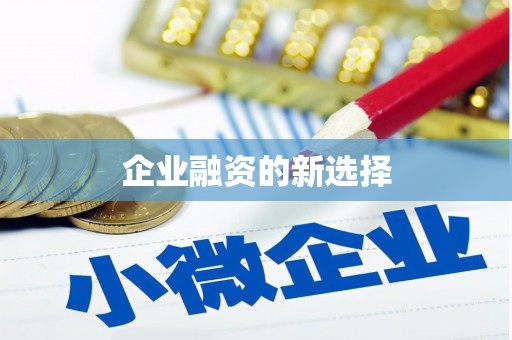 路桥企业融资的新选择