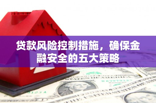 路桥贷款风险控制措施，确保金融安全的五大策略