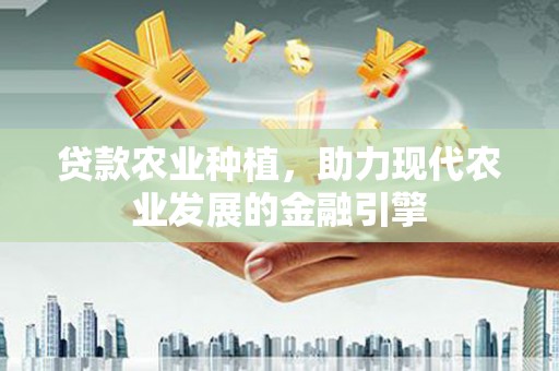 路桥贷款农业种植，助力现代农业发展的金融引擎