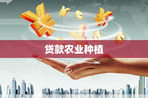 路桥贷款农业种植