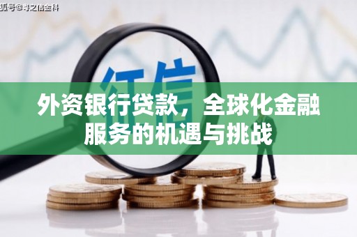 路桥外资银行贷款，全球化金融服务的机遇与挑战