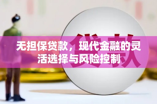 路桥无担保贷款，现代金融的灵活选择与风险控制